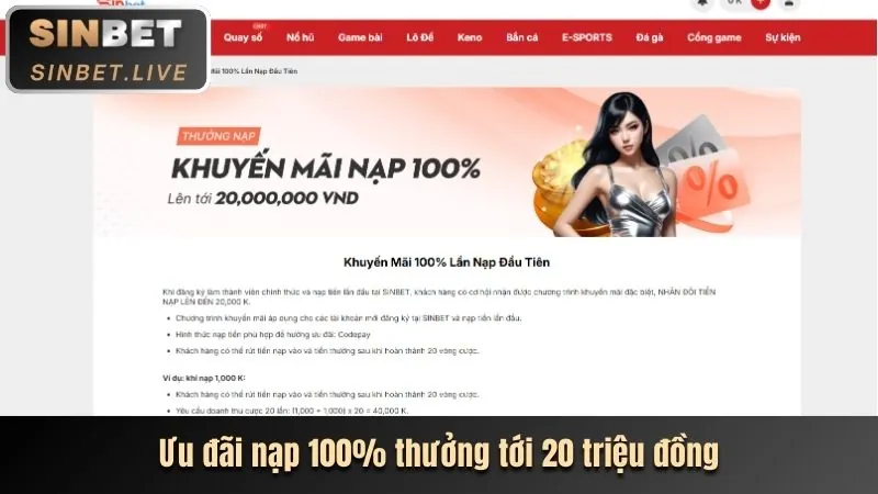 Khuyến mãi thành viên mới 89win